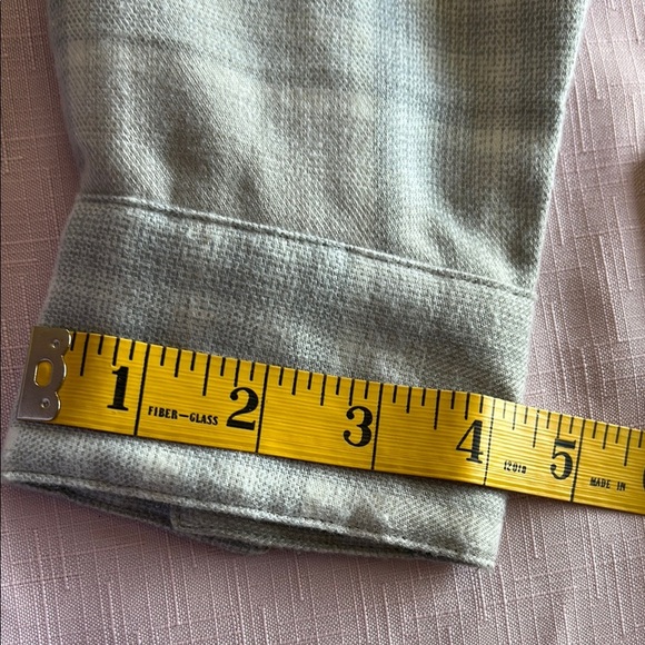 Columbia Women's Plaid Button Down Shirt - Gray - Picture 13 of 14